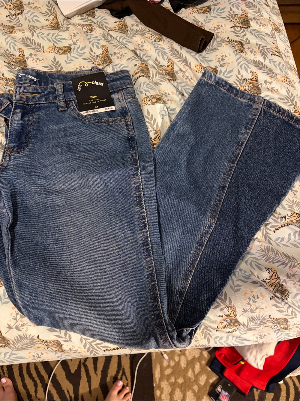 Art Class Blue Flared Jeans - 12 NWT